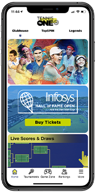 TennisOne Mobile App