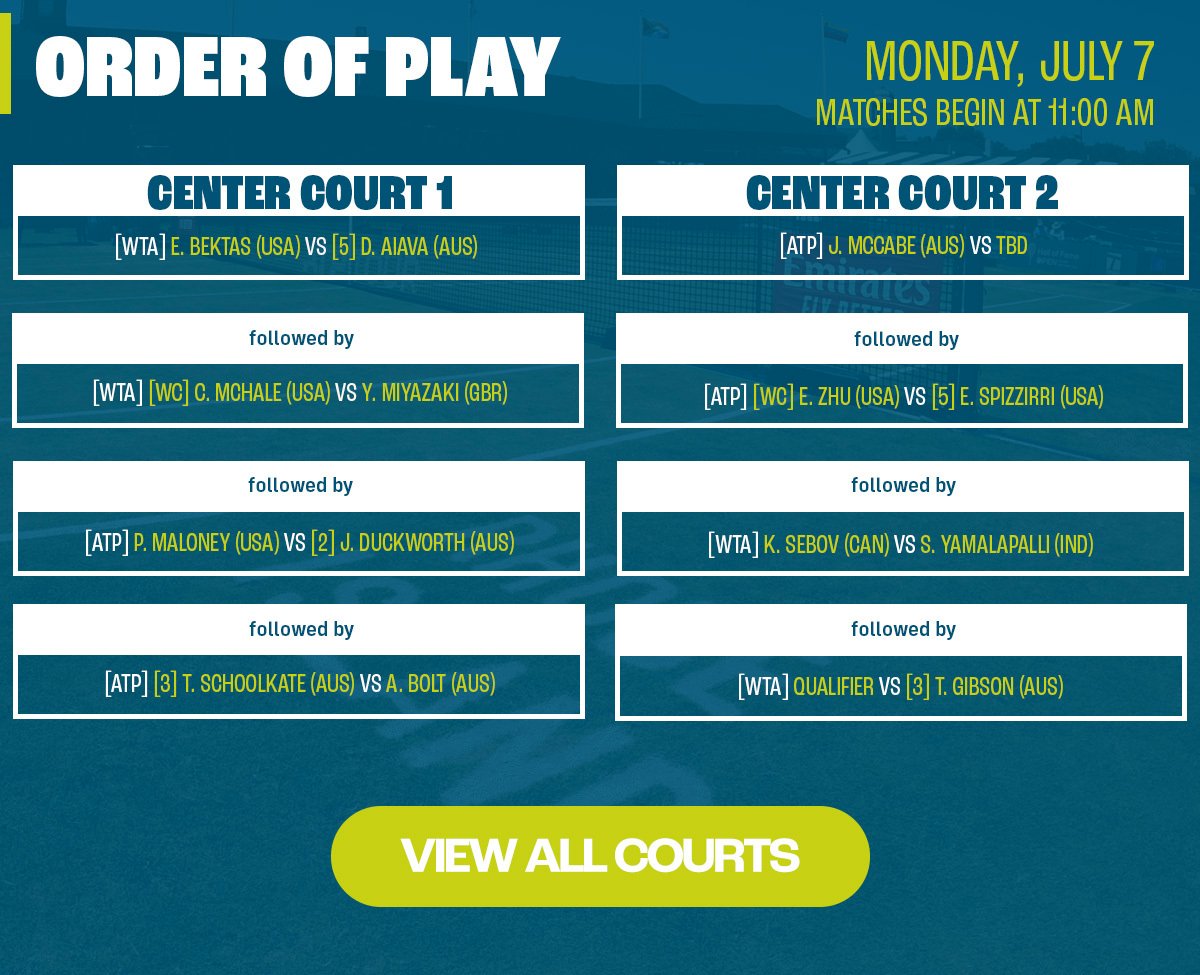 2025-TMT-July 7 Order of Play _ 3
